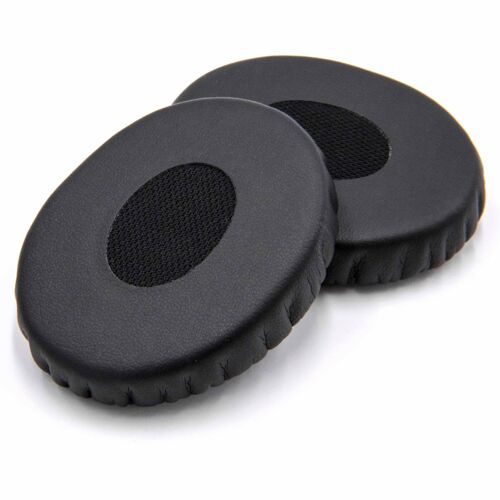 vhbw Coussinets d'oreillettes de remplacement compatible avec Bose OnEar 2, 2i, OE2, OE2i écouteurs - noir, 5,6 cm