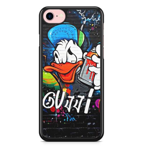 Coque Fifrelin Noire pour iPhone XS MAX Donald Duck Swag