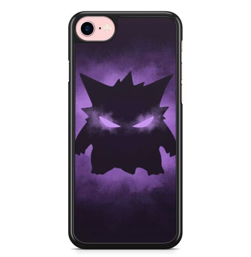 Coque Fifrelin Noire pour iPhone XR Ectoplasma Gengar Pokemon