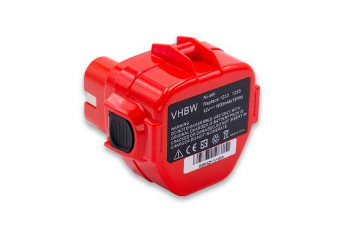 vhbw Batterie compatible avec Uponor UP 75 outil électrique (1500mAh NiMH 12V)