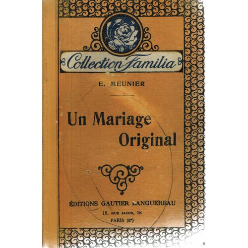Un Mariage Original