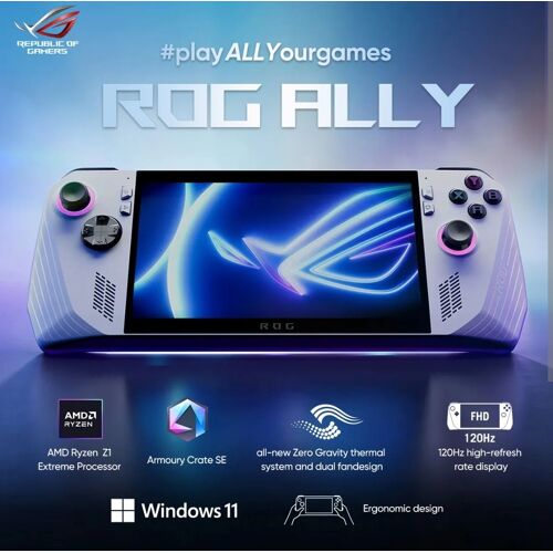 Je vend ou échange Asus rog Ally Z1 extrême