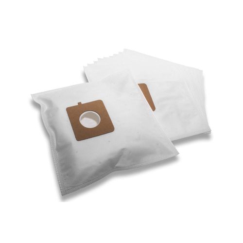 vhbw 10x Sacs compatible avec Rowenta RO 2100... 2199 Power Space aspirateur - microfibres non tissées, 30,5cm x 17cm, blanc