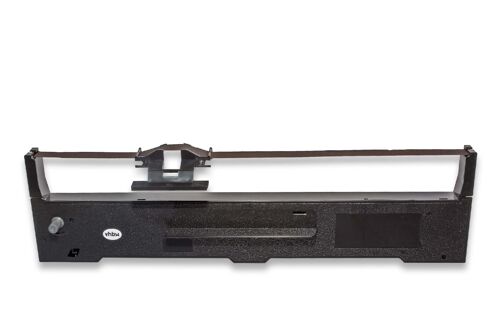 vhbw Ruban encreur compatible avec Epson FX-590, FX-890, FX590, FX890, LQ-590, LQ-890, LQ590, LQ890 imprimante matricielle ou de reçus - noir - Remplacement pour C13S015337