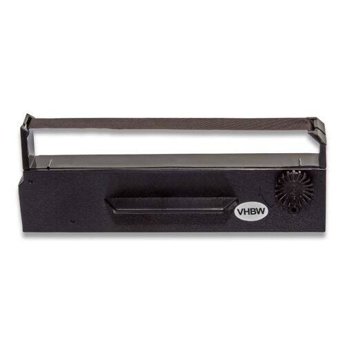 vhbw 1x Ruban encreur compatible avec Citizen CBM 710, CBM 720, CBM 750, CBM 730, DP 610, DP 600 imprimante matricielle ou de reçus - noir