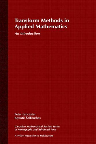 Transform Methods In Applied Mathematics