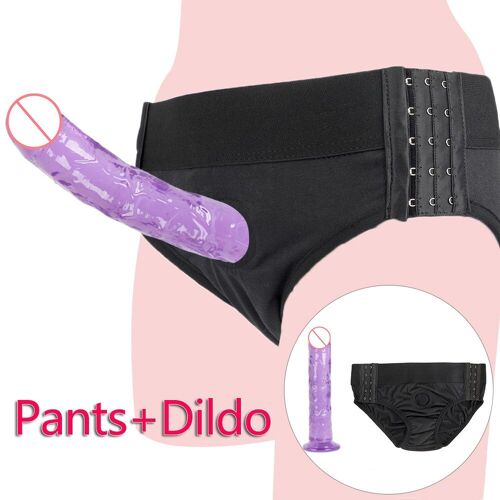 Godemichet Érotique Avec Ventouse, Pénis Réaliste, Sans Balle, Vibrateur, Strapon, Pantalon, Jouets Sexuels Pour Lesbiennes