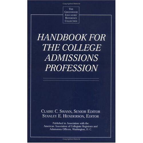 Handbook For The College Admissions Profession