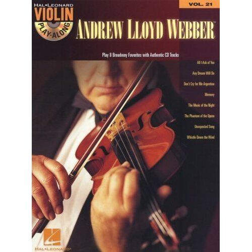 Andrew Lloyd Webber - Violin Play-Along Vol. 21 (Book/Online Audio)