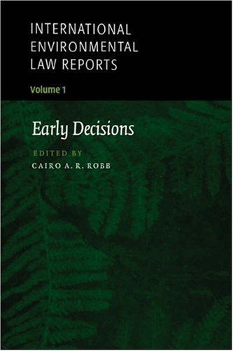 International Environmental Law Reports