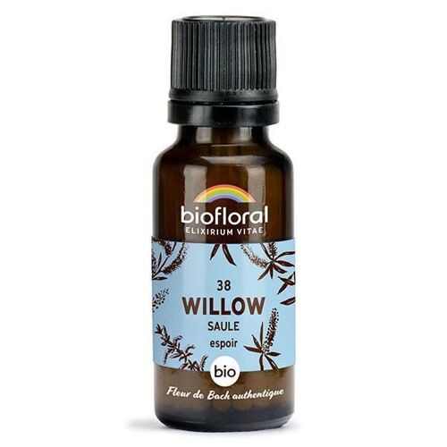 Biofloral 38 Willow Saule Granules Bio Fleur De Bach Granules 19,5 Gr 