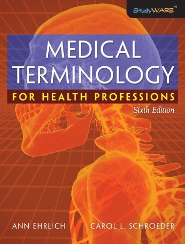 Medical Terminology For Health Professions
