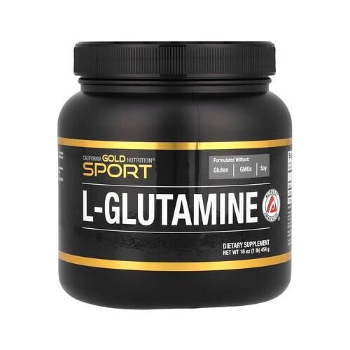 California Gold Nutrition Sport, L-Glutamine En Poudre, Ajipure®, Sans Gluten, 454 G 