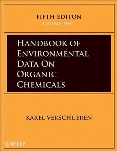 Handbook Of Environmental Data On Organic Chemicals