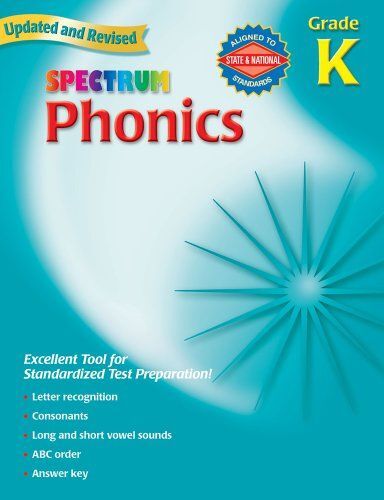 Spectrum Phonics Grade K Rev/E