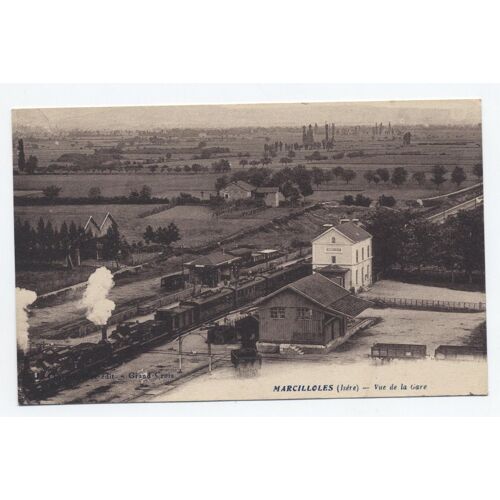 Marcilloles (Isère) Vue De La Gare