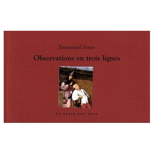 Observations En Trois Lignes