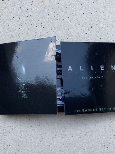 Set De 6 Pins Du Film Alien Covenant 