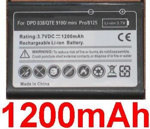 UNIPOWER - BATTERIE POUR QTEK WIZA116 QTEK 9100