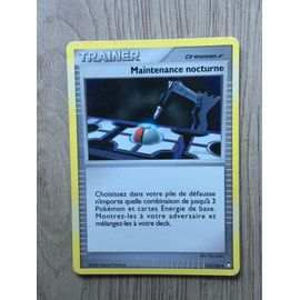 Carte Pokémon Trainer Maintenance Nocturne 113/123 Diamant Perle Merveilles Secrètes