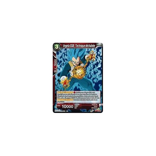 Dragon Ball Super !!! Bt11-009 Vegeta Ssb, Technique Déchaînée