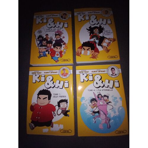 Vend Lot De Manga Ki/ Hi .. Numéro 1 Au 4.. Très Bon État..Envoi Rapide Sous 48 H Protégé Sous Bulle.