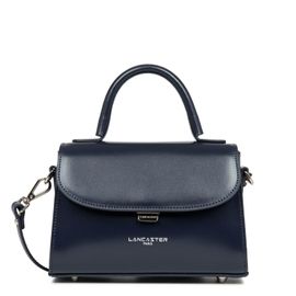 Sac à main A rabat avec fermoir S Suave Even Lancaster 433-16 Bleu Foncé