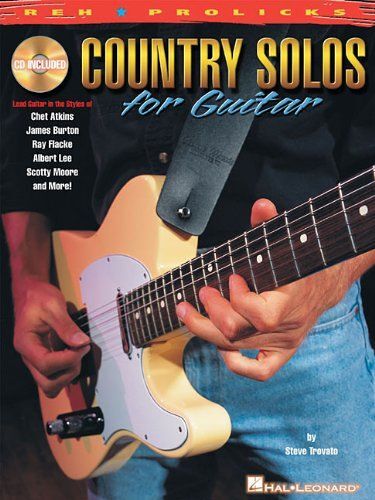 Country Solos For Guitar Book/Online Audio
