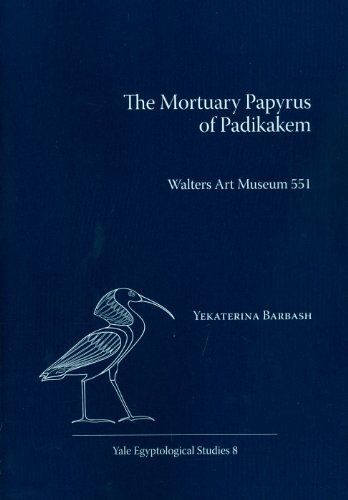 Barbash, Y: Mortuary Papyrus Of Padikakem