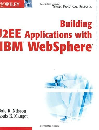 Building J2ee Applications With Ibm Websphere