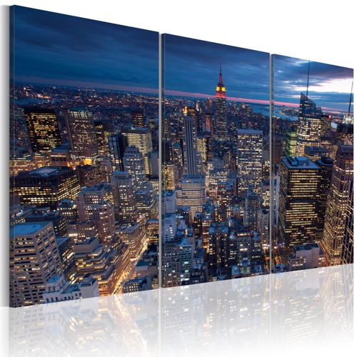 Tableau Villes Vue d'en haut - New York 60 x 40 cm