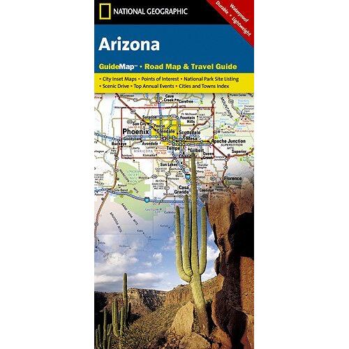 Arizona State Guide Map National Park