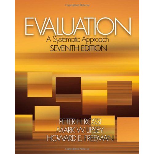 Evaluation: A Systematic Approach