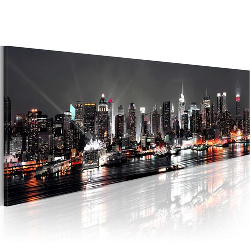 Tableau Villes Rêve new-yorkais 135 x 45 cm
