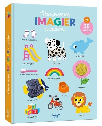 Mon Premier Imagier À Toucher - 20 Matières À Toucher !