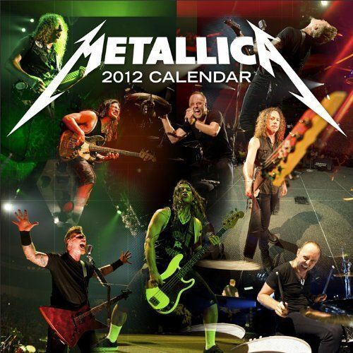 Metallica Calendar 2012