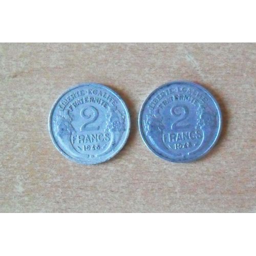 2 Francs "Morlon" 1948 B / Et 1948 " "B" Bas.