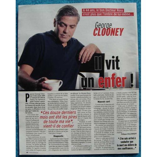 France Dimanche N°3091, Coupure De Presse: George Clooney