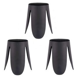 Lot De 3 Tabourets Keystone - Noir