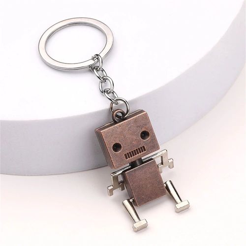 Porte-Clés Robot Steampunk À Vis Mécanique Vintage Pour Homme,Joint Mobile Créatif,Porte-Clés De Voiture,Sac À Dos - Type C