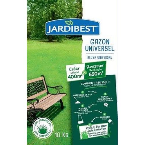 Gazon À Semer Universel - 10kg - 400m2