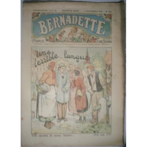 Bernadette N°453 - Une Terrible Langue