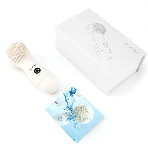 Brosse Électrique De Nettoyage Du Visage, Brosse Rotative En Silicone, Nettoyage En Profondeur, Exfoliation De La Peau, Masseur Facial Étanche