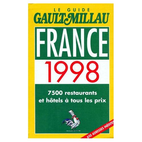 Guide Gaultmillau France 1998