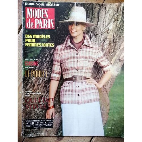 Modes De Paris 1321 De 1974