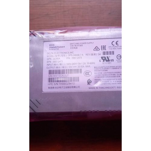 Alimentation de switch hp aruba DPS-240AB-7 A