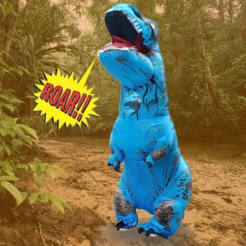 Adulte gonflable T-Rex Trex Dinosaure Blow Up Costume Fantaisie Costume Party Party Jouet