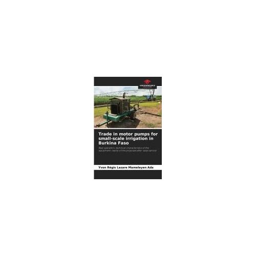 Trade In Motor Pumps For Small-Scale Irrigation In Burkina Faso