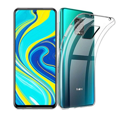 Coque Silicone Pour Xiaomi Redmi Note 9s/ Note 9 Pro/ Note 9 Pro Max 6.67" Gel Ultraslim Et Ajustement Parfait - Transparent