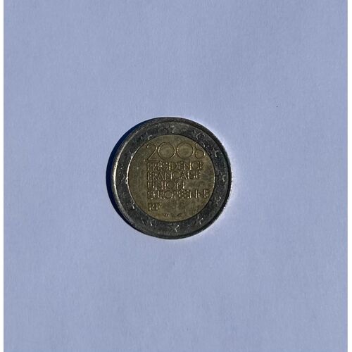 Pièce De Collection Fautée De 2€ 2008 Présidence Française Union Européenne Rf